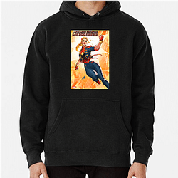 Captain Marvel Fan Art Captain Marvel Hoodies