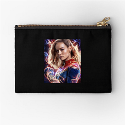 Captain Marvel Merch Collection Captain Marvel Zipper Pouches