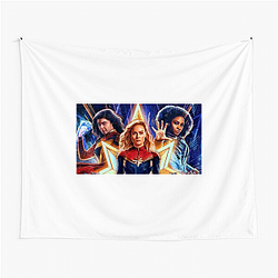 Captain Marvel Merch Captain Marvel Tapestries