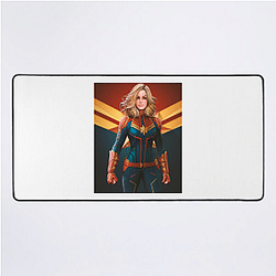 Captain Marvel Signature Captain Marvel Mouse Pads
