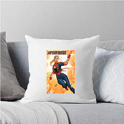 Captain Marvel Fan Art Captain Marvel Pillows Cover