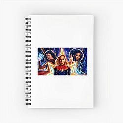 Captain Marvel Merch Captain Marvel Notebook