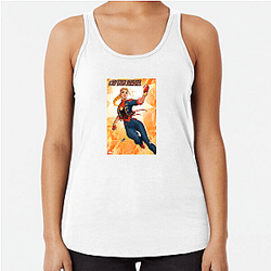 Captain Marvel Fan Art Captain Marvel Tank Tops