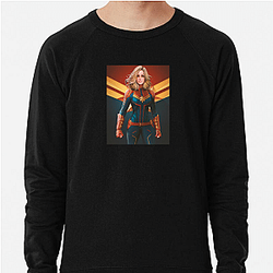 Captain Marvel Signature Captain Marvel Sweatshirts