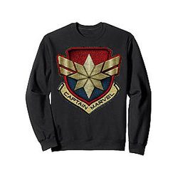 Captain Marvel Stitch Logo Sweatshirt
