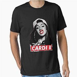 Cardi B Rapper T-Shirts Gift For Fans and Women, Essential T-Shirt