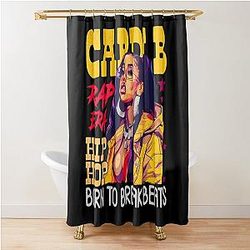 Art Cardi B Shower Curtain