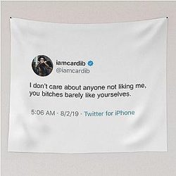 Cardi B Tapestry