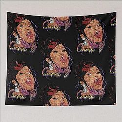 Cardi B 90s Tapestry