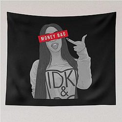Art Cardi B Tapestry