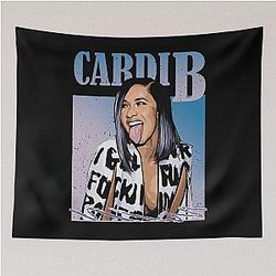 Art Cardi B Tapestry
