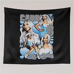 Art Cardi B Tapestry