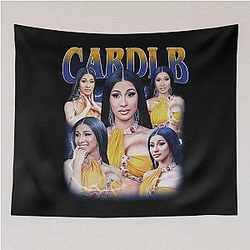 Art Cardi B Tapestry