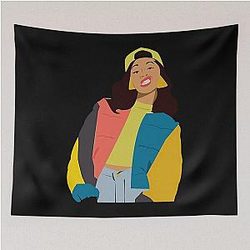 Art Cardi B Tapestry