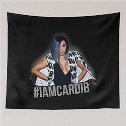 Art Cardi B Tapestry