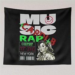 Art Cardi B Tapestry