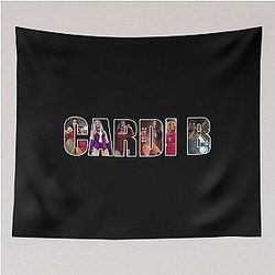 Art Cardi B Tapestry