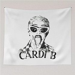 Art Cardi B Tapestry