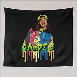 Art Cardi B Tapestry