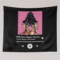 Art Cardi B Tapestry