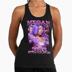 Art Cardi B Racerback Tank Top
