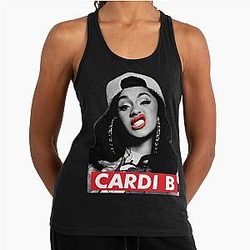 Cardi B Racerback Tank
