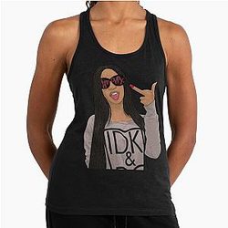 Art Cardi B Racerback Tank