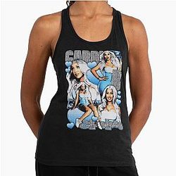 Art Cardi B Racerback Tank Top