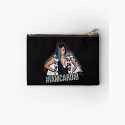 Art Cardi B Zipper Pouch