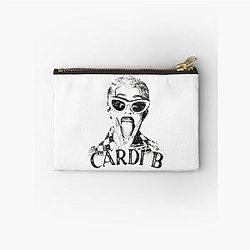Art Cardi B Zipper Pouch