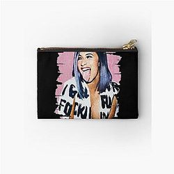 Art Cardi B Zipper Pouch