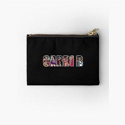 Art Cardi B Zipper Pouch