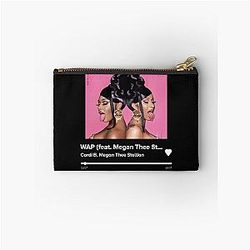 Art Cardi B Zipper Pouch