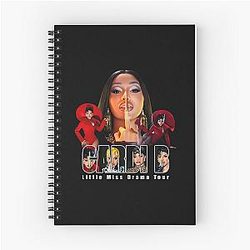 Cardi B Am I the Drama Spiral Notebook