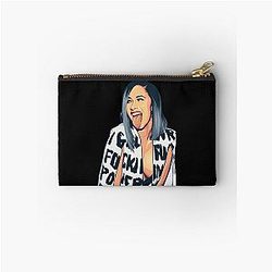 Art Cardi B Zipper Pouch