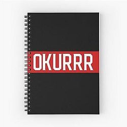 Okurrr Cardi B Spiral Notebook