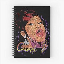 Cardi B 90s Spiral Notebook