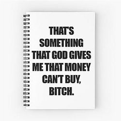 Cardi B funny Spiral Notebook