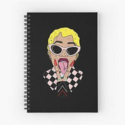 Art Cardi B Spiral Notebook