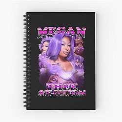 Art Cardi B Spiral Notebook