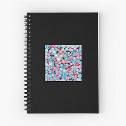 I Like It (Cardi B feat Bad Bunny J Balvin) Synesthesia Art Spiral Notebook