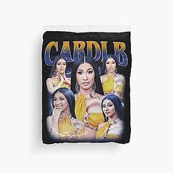 Art Cardi B Duvet Cover