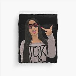 Art Cardi B Duvet Cover