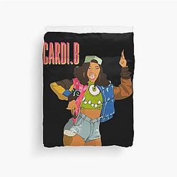 Art Cardi B Duvet Cover