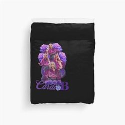 Vintage Hip Hop Queen Graphic Cardi B Duvet Cover