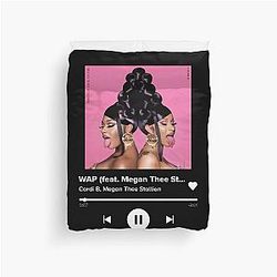 Art Cardi B Duvet Cover