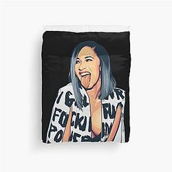 Art Cardi B Duvet Cover