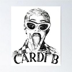 Art Cardi B Poster