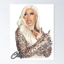 Cardi B Is the Drama, Cardi B Little Miss Drama Tour Poster