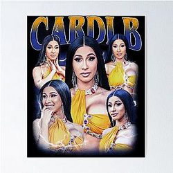 Art Cardi B Poster
